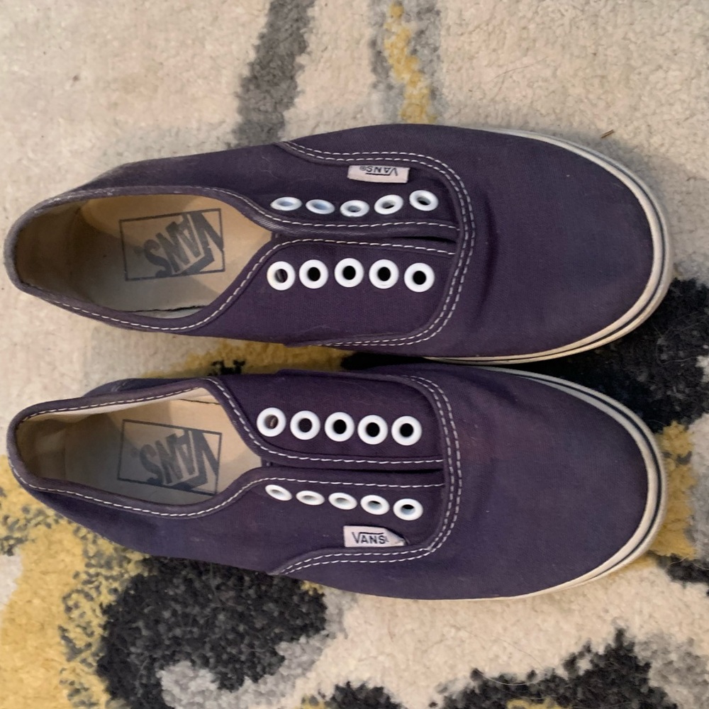 Navy Vans - Women’s size 6 - Men’s size 4.5